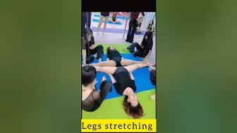 Legs stretching workout #shorts #legsstretching