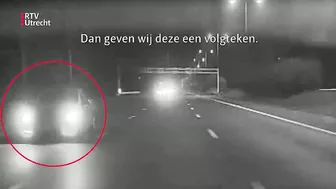 Met 194 km p/u scheuren ze achter elkaar aan op de A28 | RTV Utrecht