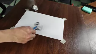 Pele Drawing Challenge On A Spinner - DP ART DRAWING