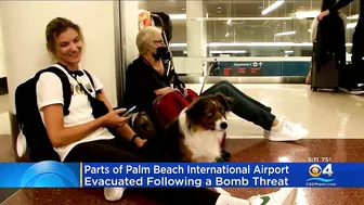 Palm Beach International Airport concourse evacuated after comment about an explosive