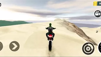 Indian Motocross Bike Beach Stunt Simulator | Bike Simulator Game | Games | Motocross Bike Game