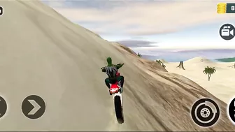 Indian Motocross Bike Beach Stunt Simulator | Bike Simulator Game | Games | Motocross Bike Game