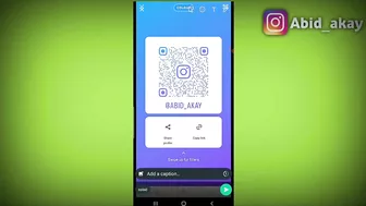 Instagram share profile QR code | Instagram share profile