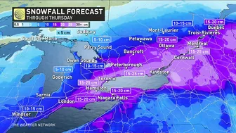 Blast of Heavy Snow and Winds to Cause Travel Woes in Ontario