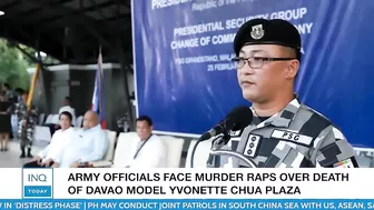 8 Army officers face raps for Davao City model’s slay