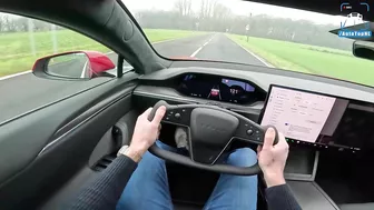 LAUNCH CONTROL & DRIFT MODE in a 1020HP TESLA MODEL S PLAID!