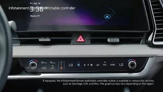 Infotainment/Climate Switchable Controller (Applies to All Kia Models) | Kia User Guide