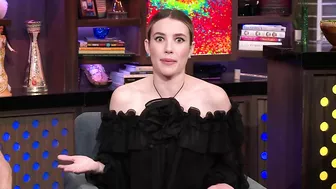 Emma Roberts Saw Lea Michele in Funny Girl | WWHL