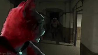 Puss in Boots in Horror Games (Death whistle meme)