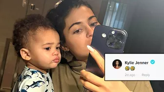 Kylie Jenner REACTS to TikTok Poking Fun at Son Aire's Name