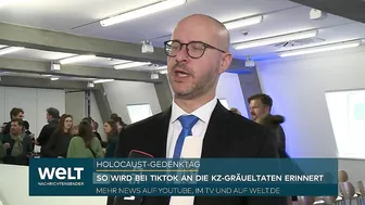 HOLOCAUST-GEDENKEN AUF SOCIAL-MEDIA: Wie auf TikTok an die Gräuel der NS-Zeit gedacht wird