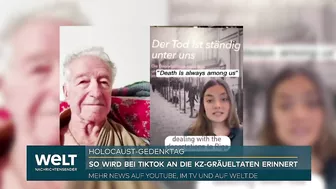 HOLOCAUST-GEDENKEN AUF SOCIAL-MEDIA: Wie auf TikTok an die Gräuel der NS-Zeit gedacht wird