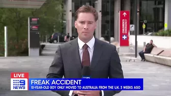 Video shows moment lightning strikes boy in ‘extreme freak accident’ on NSW beach | 9 News Australia