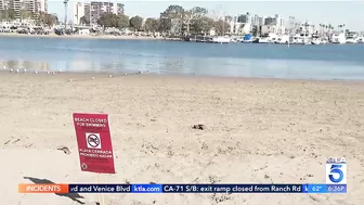 Massive raw sewage spill shuts down some Los Angeles County beaches