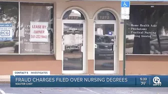 Fraud charges filed over nursing degrees