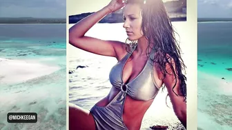 Michelle Keegan Looks Sensational in a Black Bikini (Must Watch)