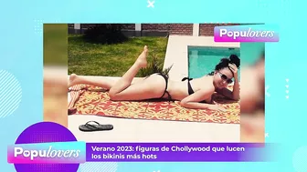 Verano 2023: Así lucen sus bikinis las figuras de CHOLLYWOOD