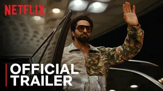 An Action Hero | Official Trailer | Ayushmann Khurrana, Jaideep Ahlawat | Netflix India