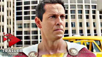 SHAZAM! FURY OF THE GODS Official Trailer 2 (2023) Superhero Movie HD