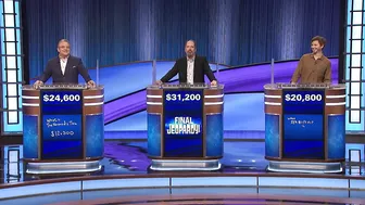 Final Jeopardy - Semifinal Round 3: Who Will Be The Last Finalist? - Celebrity Jeopardy!