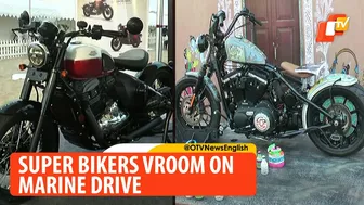 Super Bikes Vroom At 1st Beach Bike Festival On Puri-Konark Marine Drive In Odisha | OTV News