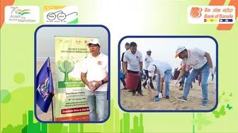 Bank of Baroda | Swachata Pakhwada | Beach Cleanliness Drive