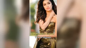 Top 10 most followed Instagram account in India #short #viral