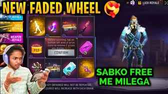 Travel Emote Faded Wheel Free Fire | Angry Walk Emote | Ff New Event Today | Free Fire New Event