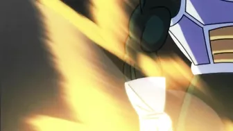 GOTEN TRANSFORMS INTO SUPER SAIYAN 2 ANIMATED TO PERFECTION