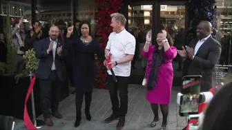 Celebrity chef Gordon Ramsay opens Hell's Kitchen in DC