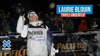 Laurie Blouin: Triple Underflip | X Games Aspen 2023