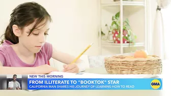 TikTok star teaches himself to read l GMA