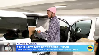 TikTok star teaches himself to read l GMA