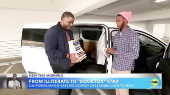 TikTok star teaches himself to read l GMA