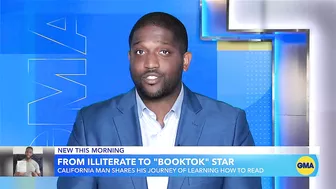 TikTok star teaches himself to read l GMA