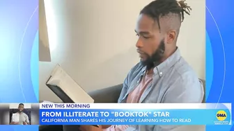 TikTok star teaches himself to read l GMA