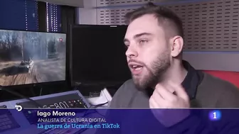 GUERRA UCRANIA: TIK TOK se convierte en un ALTAVOZ del CONFLICTO para los UCRANIANOS | RTVE Noticias