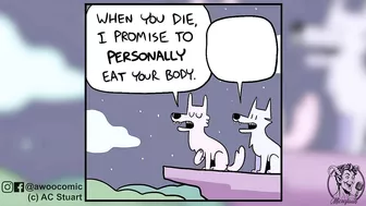 "I promise to personally EAT your body" | Awoo Comic Dub Compilation