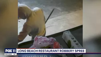 3 Long Beach restaurants robbed seemingly by same man