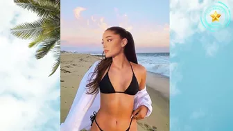 ARIANA GRANDE Poses in a Bikini and Draws Fans' Attention