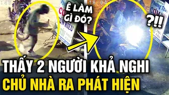 Thấy đôi nam nữ 'KHẢ NGHI' trước cửa nhà, thanh niên 'PHI XE ĐẾN' và cái kết ẤM LÒNG | Tin 3 Phút