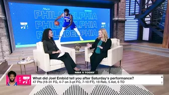 Ramona Shelburne breaks down Joel Embiid new approach to big games | NBA Today