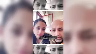 Hombre golpea a su novia en vivo En TikTok