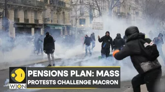 France: Paris metro and suburban rail services severely restricted, mass protests challenge Macron