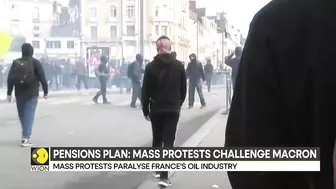 France: Paris metro and suburban rail services severely restricted, mass protests challenge Macron