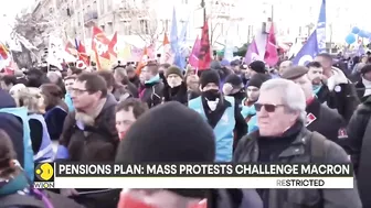 France: Paris metro and suburban rail services severely restricted, mass protests challenge Macron