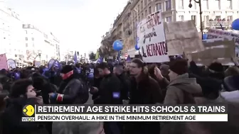 France: Paris metro and suburban rail services severely restricted, mass protests challenge Macron