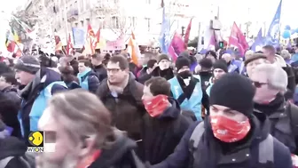 France: Paris metro and suburban rail services severely restricted, mass protests challenge Macron