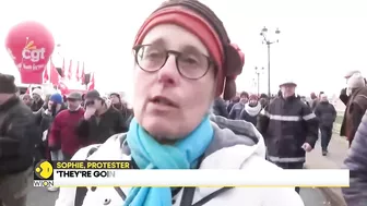 France: Paris metro and suburban rail services severely restricted, mass protests challenge Macron