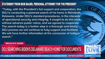 Biden's beach home searched for documents | NewsNation Live